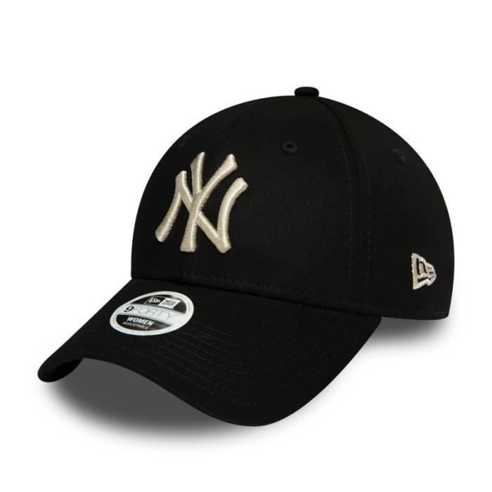 NEW ERA, Wmns metallic 940 neyyan, Blk