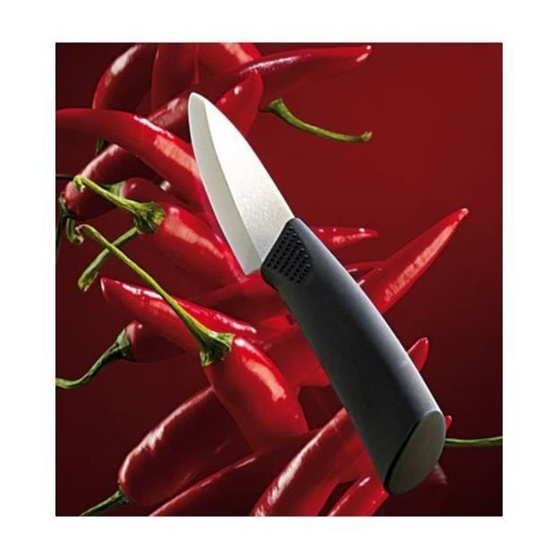 Couteau professionnel en céramique - lame 7,5 cm