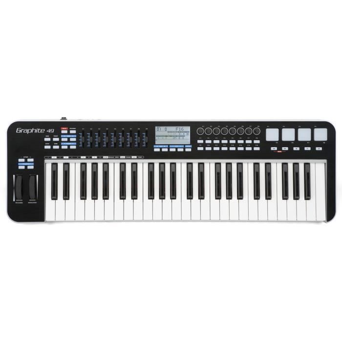 Samson Graphite 49 Clavier de contrôle USB-MIDI 49 touches avec logiciel de base