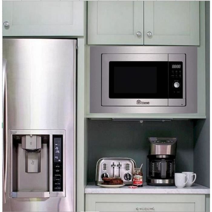 TRIOMPH TJMOI20X - Four micro-ondes intégrable 20 litres - INOX