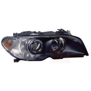 PHARE DOUBLE AVANT COTE PASSAGER H7 + H7 Cligno BLANC BMW SERIE 3 (E46) COUPE DE 2003 A 2006