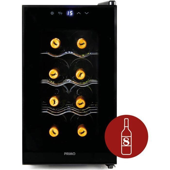 Premier Housewares Cave à Vin, Jaune, 13 X 20 Cm