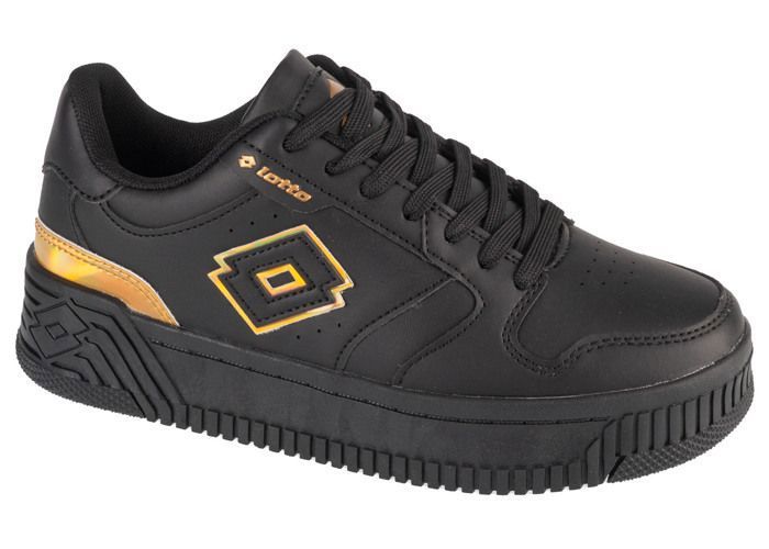 Lotto Baskets Sneakers Chaussures de sport Femme Noir Lotto Scopi GC