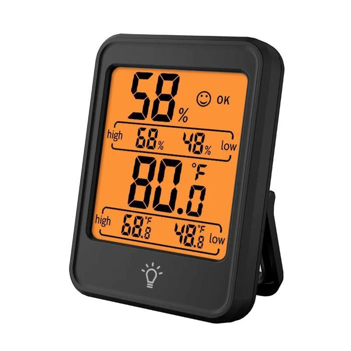 Thermomètre hygromètre connecté wifi au meilleur prix | Leroy Merlin