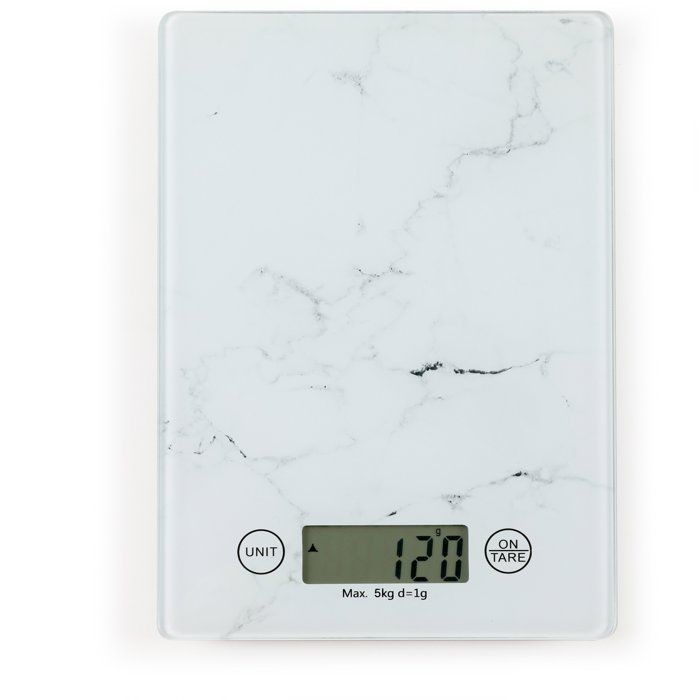 Livoo Balance de cuisine électronique - DOM451M - Plateau en verre - 5 kg - Multifonctions - vue 1