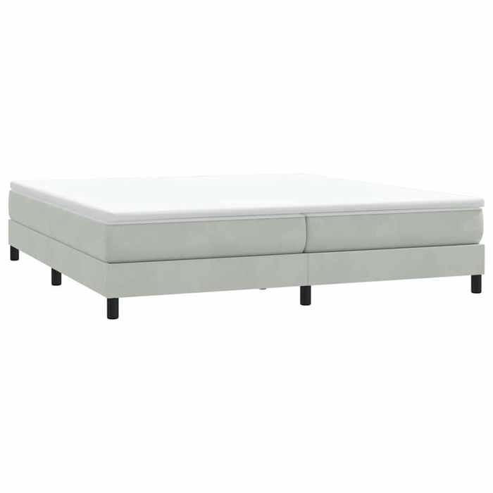 RemiseLit 2 personnes Sommier à lattes de lit sans matelas gris clair 200 x 210cm JILIMAISON2025 87756177