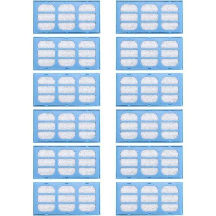 Filter compatible avec catmates  Filtre Fontaine Eau Chat remplacement Lot de 12 Label