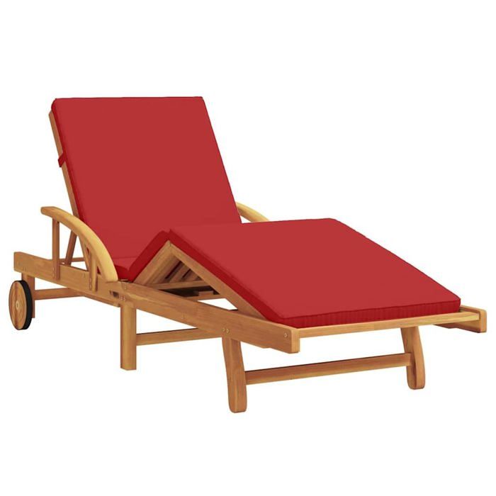 vidaXL Chaise Longue Pliante - vue 4
