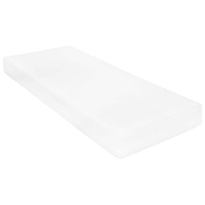 EASYLIFE Matelas 90x200 cm 7 zones Mousse PU 16 cm H2 H3 VIDAXL Cadre stable LL15389