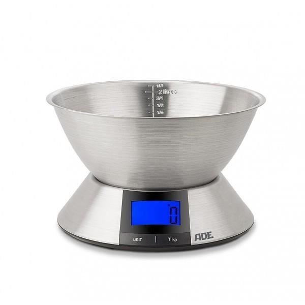 BALANCE DE CUISINE 5KG BOL INOX