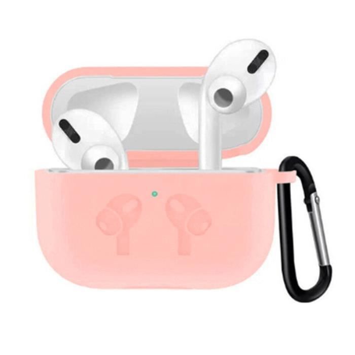 Étui Souple Transparent Pour AirPods Pro 2 - Protection Anti-chocs, Trou De Charge - Lavable, Avec Corde De Suspension - Blanc