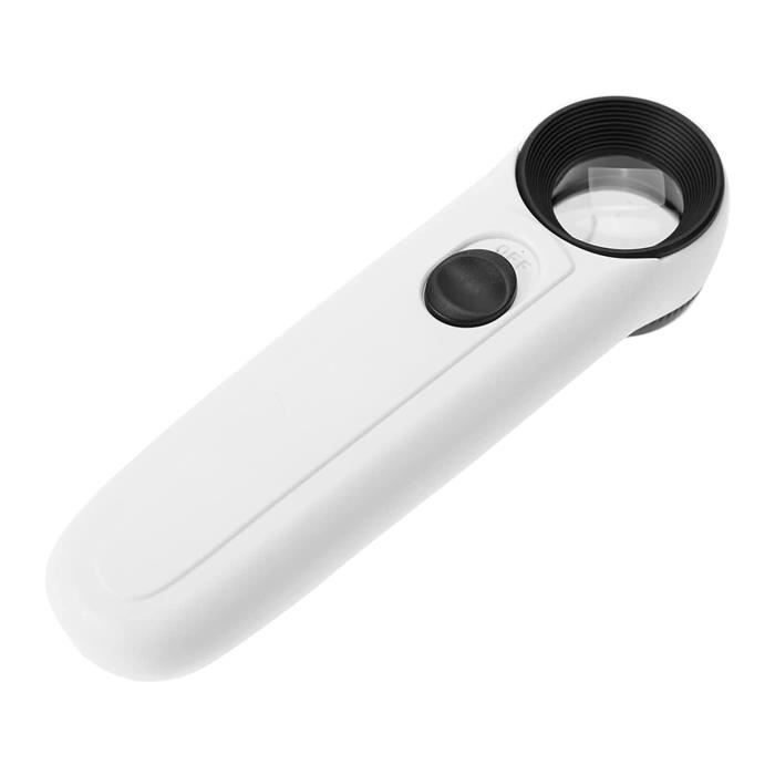 Loupe à main à LED, loupe à fort grossissement éclairée pour loupe à — free download