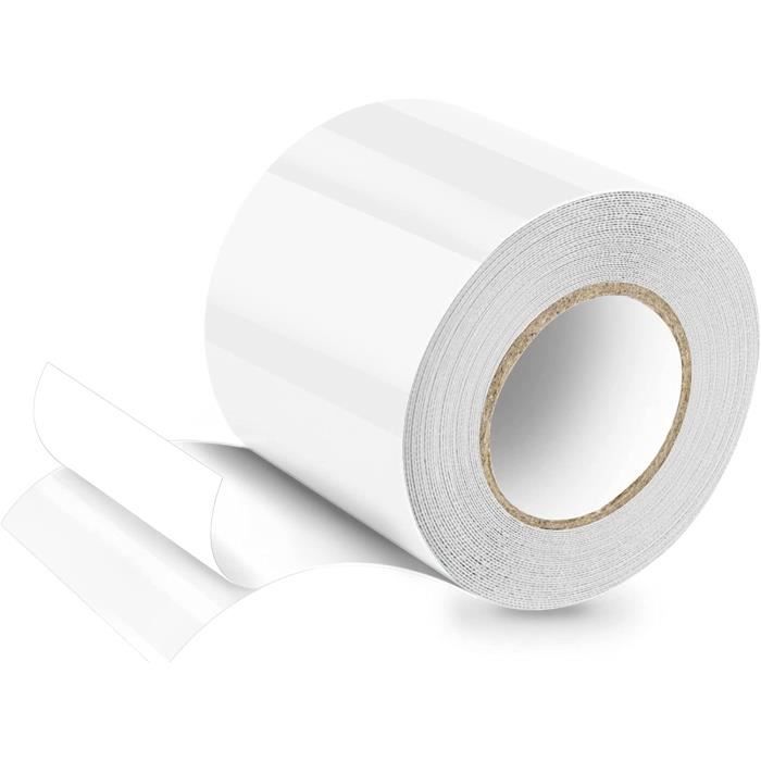 Ruban Adhésif De Reliure En Tissu - Rouleau Blanc 3.6 Cm X 45.7 M, épais 5.3 Mm, Pour Réparation Et Bricolage