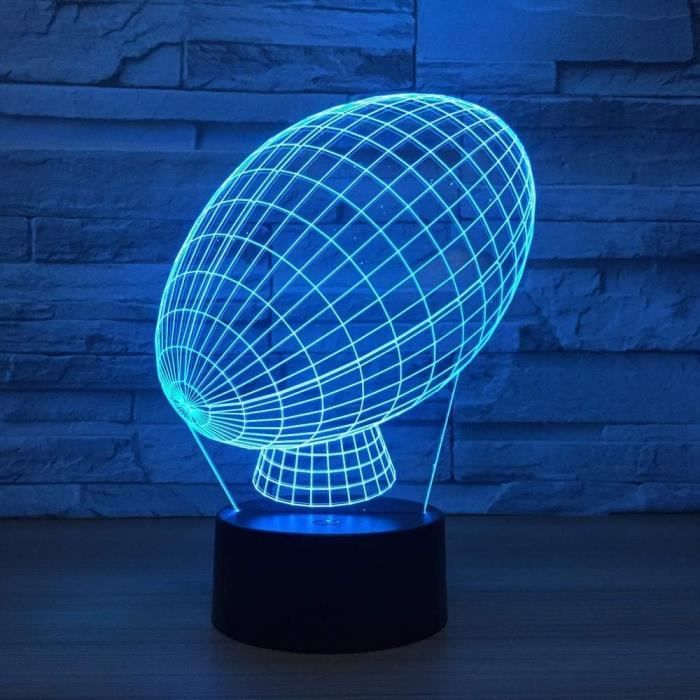 Lampe Veilleuse LED Philadelphia Eagles – Personnalisation Offerte – Fan NFL