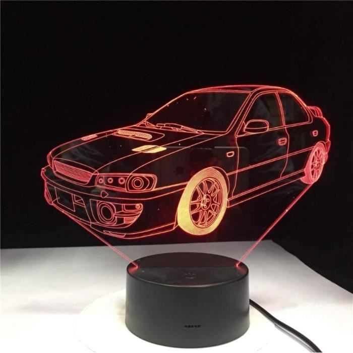 Lampe D'Ambiance Voiture USB - 13 Modes & 7 Couleurs, Style Rétro, Pour Intérieur Auto, Chambre, Camping
