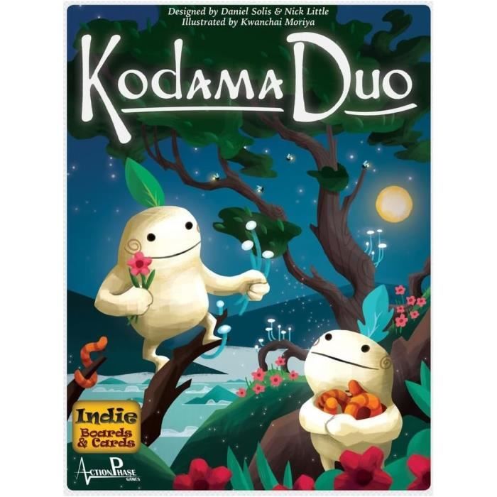 Indie Boards and Cards , Kodama Duo , Card Game , Ages 14+ , 2 Players , 30 Minutes Playing Time
