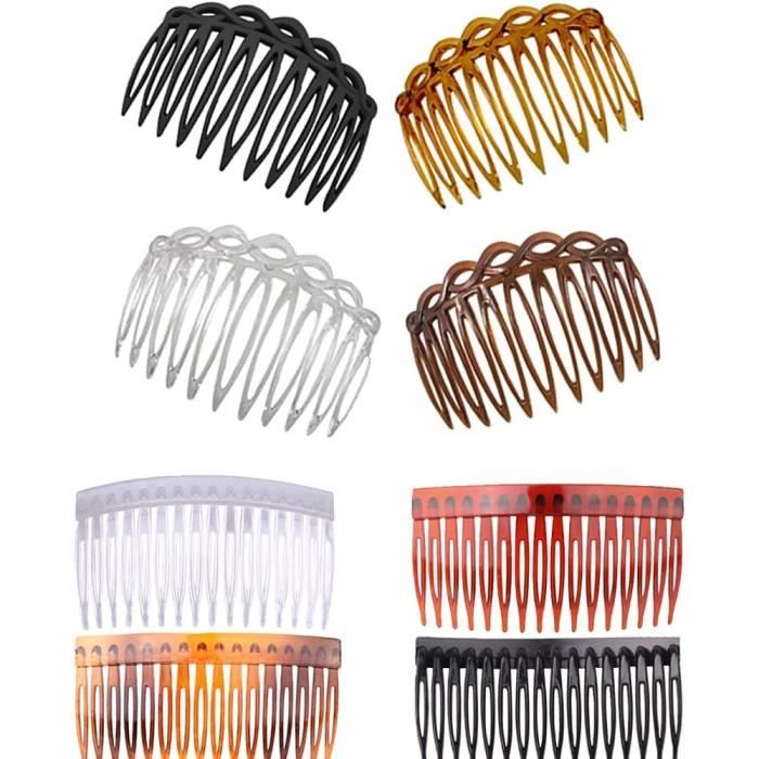 Peigne à Chignon Artisanal - Cristal De Roche Et Bronze - Création Unique Atelier Lunaire