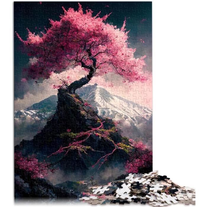 Puzzle Non renseigné Puzzle 1000 pièces Fleur de cerisier rose Matériel papier 2 mm Puzzle Non renseigné Puzzle 1000 pièces Fleur de cerisier rose Matériel papier 2 mm