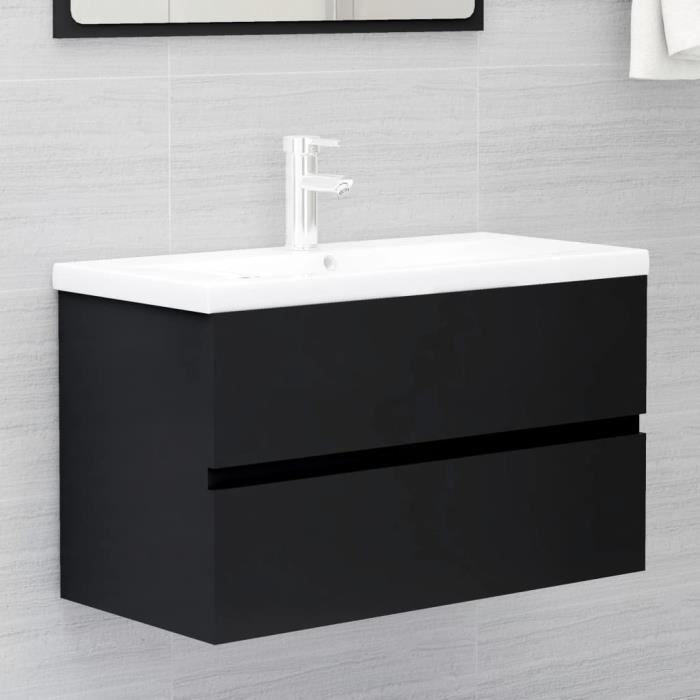 Armoire Lavabo De Salle De Bain | Meuble De Bain Bois Massif De Manguier Cfw168536 94030554