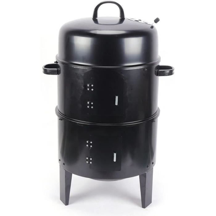 Napoleon Fumoir En Fonte Pour Barbecue Charbon – Accessoire De Qualité Premium, Compatible LEX, Prestige & Rogue (sauf Rogue 365 2 Brûleurs)