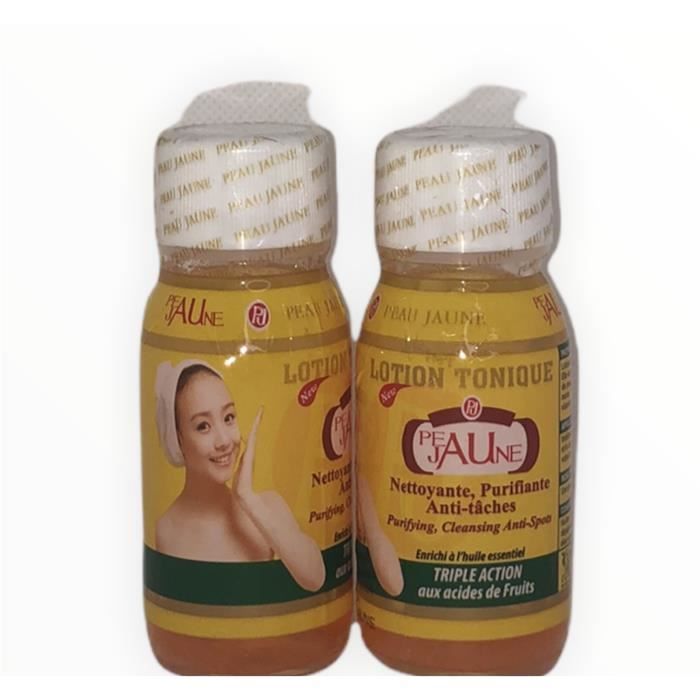 Lotion tonique éclaircissant peau jaune Cdiscount Au quotidien