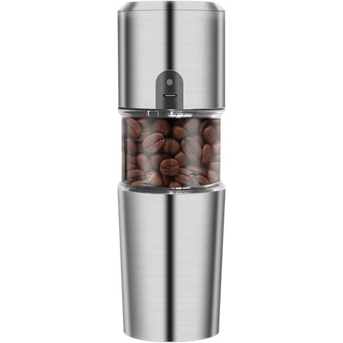 Moulin À Café Électrique Portable, Broyeur Automatique De Grains De