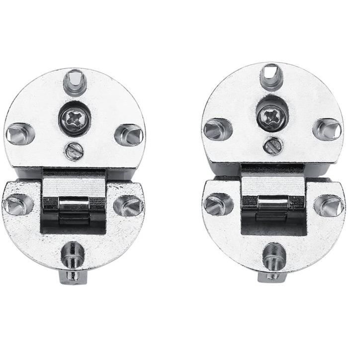 Porte-Craie Alliage Aluminium Argenté - Lot De 2 - Évite La Casse Et Garde Les Mains Propres