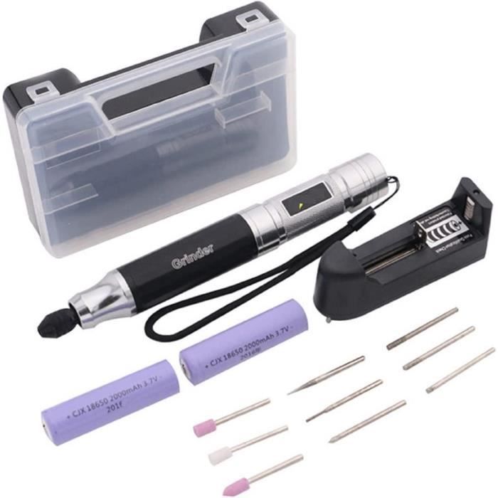 Kit Stylo à Gravure Pneumatique - Outil Type Crayon Pour Lettrage/sculpture (Neuf)