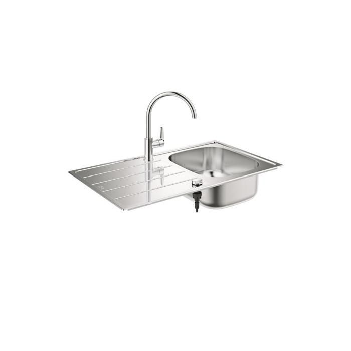 GROHE Pack évier + mitigeur encastrable 31562SD1 - vue 2