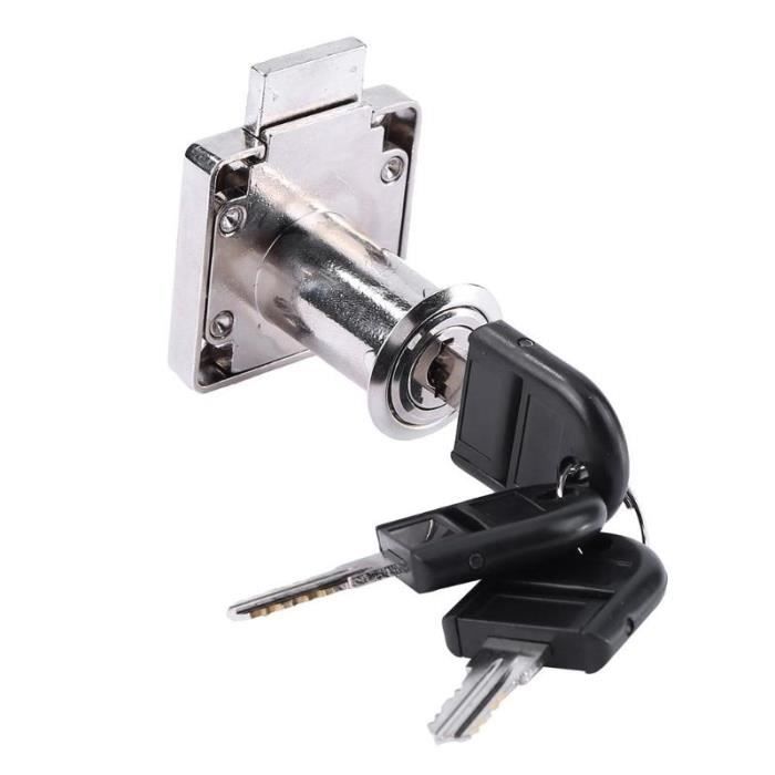 Durable Anti Rouille Zinc Alliage Meubles Materiel Porte Serrure