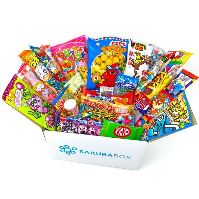 Lot de 30pcs x DAGASHI snacks bonbon japonais import japon box pas cher kit  melange confiserie friandises japonaises bonbons - Cdiscount Au quotidien