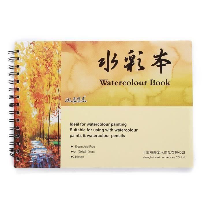 A4 Livre De Dessin Carnet De Croquis Artiste Pour Peinture Aquarelle 24 Feuille Achat Vente Carnet De Croquis Ang A4 Livre De Dessin Carnet Cdiscount