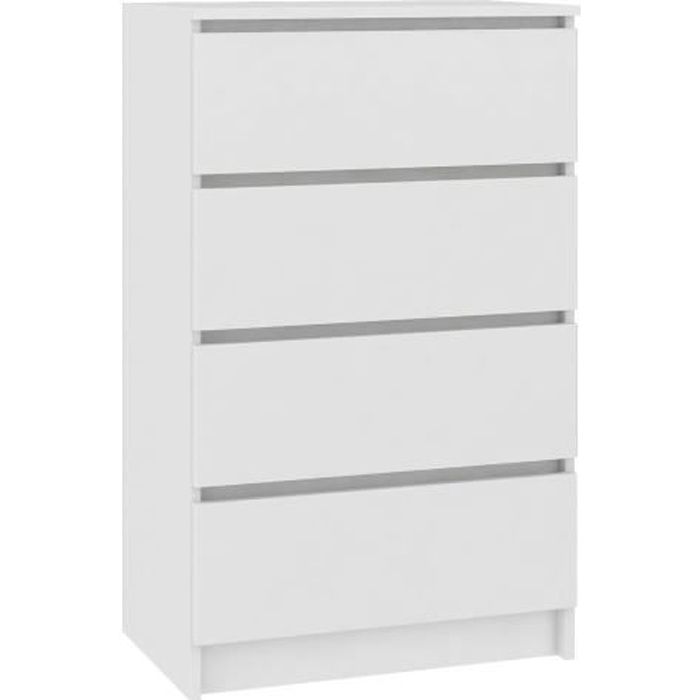 Skandi Commode Moderne Chambre Bureau Salon 60x99x40 Cm 4