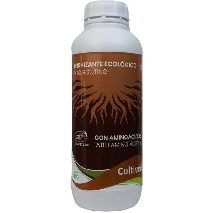 CULTIVERS Racine D'enracinement Liquide Biologique 1 L Contenant Des Hormones Naturelles Pour Les Boutures, Les Arbres, Les Plantes