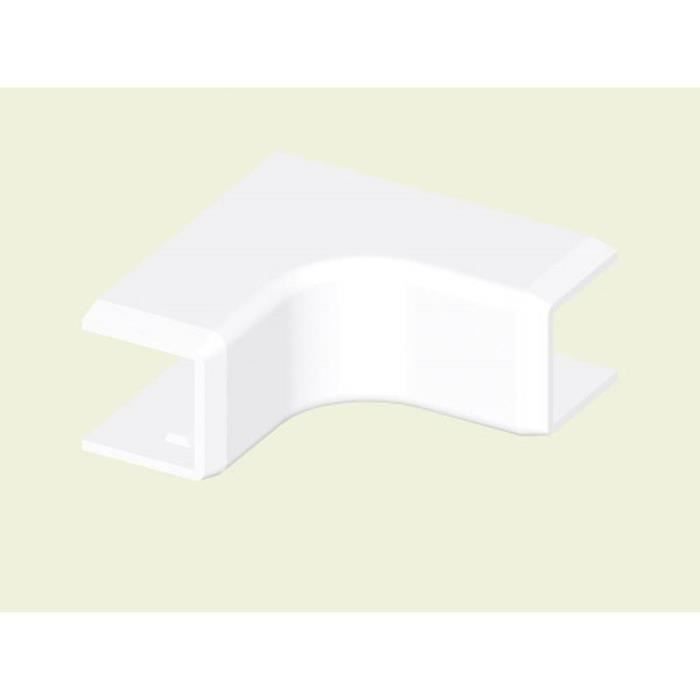 goulotte de cable kopos 8675 hb coin interieur 1 pc s blanc cdiscount bricolage
