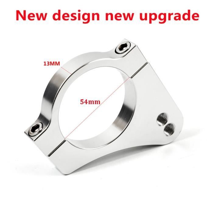Stabilisateur De Direction Moto CNC - Aluminium 6061-T6 - Universel, Réglable