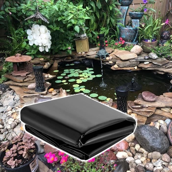 Bâche pour Bassin De Poisson 0.2mm,Doublure De Bassin Imperméable