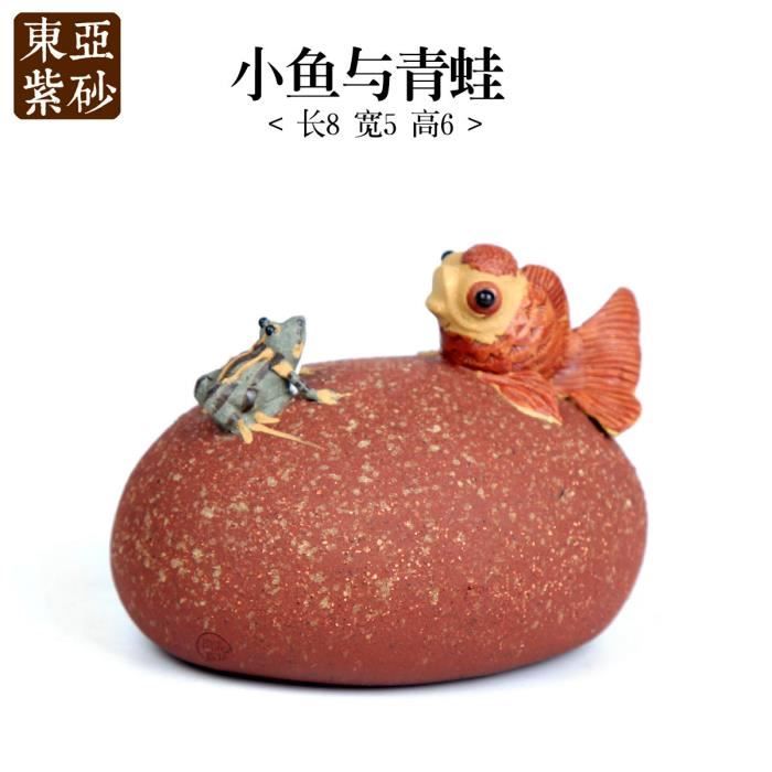 Mascottes de thé grenouille en céramique