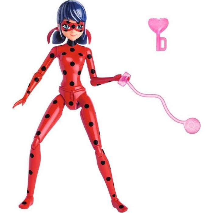 Figurine Ladybug Miraculous super articulée 15cm - BANDAI - Cdiscount Jeux  - Jouets