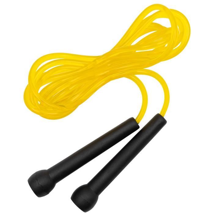 Corde à sauter Benlee Saltare Jaune Taille Unique Légère en caoutchouc avec poignées