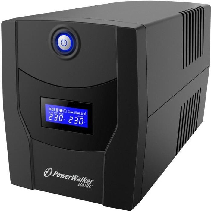 UPS – BlueWalker – VI 2200 STL – 2200 VA – 1320 W – 4 sorties CA – Noir