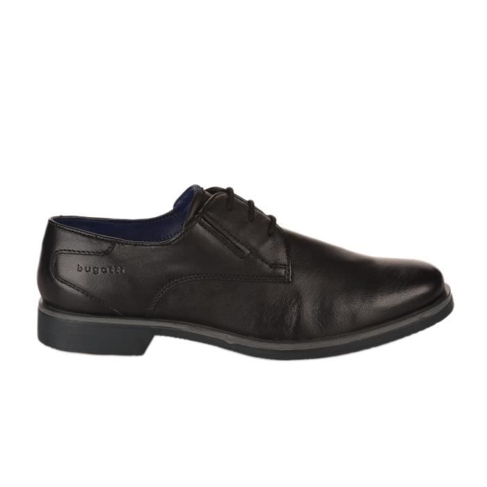 Chaussures a lacets homme BUGATTI Noir 40 Cdiscount Chaussures