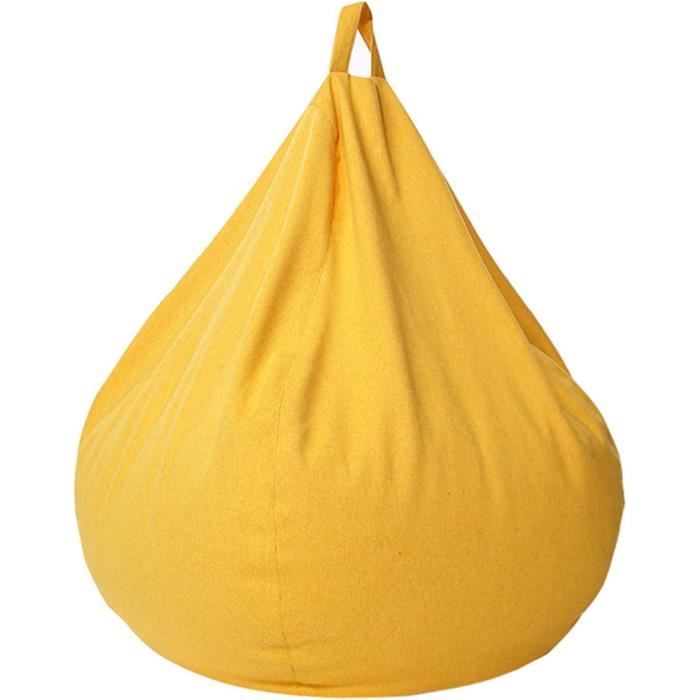 Housse De Pouf Sans Remplissage - 70x80cm, Tissu Doux, Pour Chambre Et Salon