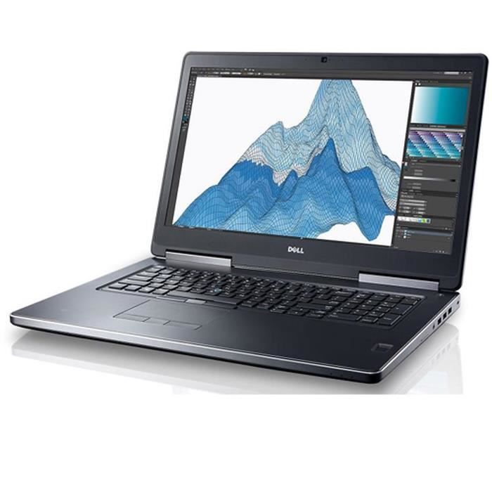 Dell Precision 7720 17 Core i7 29 GHz – SSD 1 To – 64 Go QWERTZ – Allemand