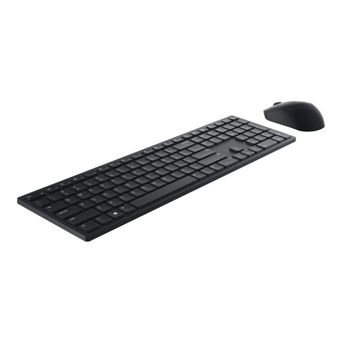 Pack Clavier et souris sans fil professionnels Dell KM5221W Noir