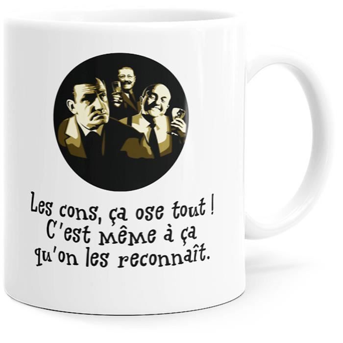 Mug Humour Audiard Tontons Flingueurs Les Cons Tasse Message Drole Cinema Citation Culte Film Idee Cadeau Original Cdiscount Puericulture Eveil Bebe
