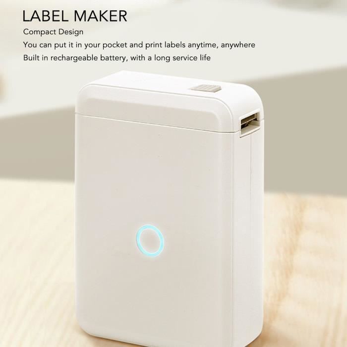 ORGBRO Étiquettes, Étiquettes Thermiques Polyvalentes Pour Étiqueteuse Z3, Label Autocollantes Rondes Pour Supermarché, Petites Entreprises, 50 X 50 Mm, 140 Etiquettes/Rouleau, 3 Rouleaux