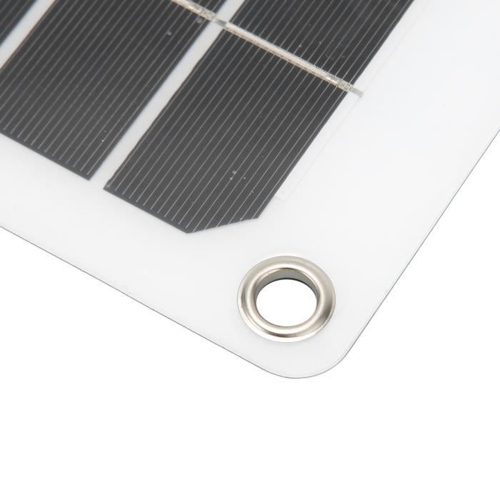Panneau Solaire Flexible, Pliable 20W 18V Chargeur De Panneau Solaire Monocristallin Compact Et