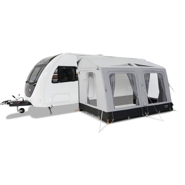 Auvent gonflable statique - DOMETIC - Rally AIR 390 S - Gonflage à un seul point - Largeur 390 m - Réglable