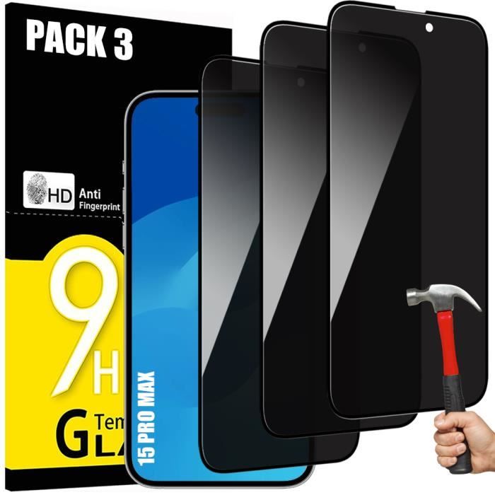 AOKUMA IPhone 16 Verre Trempé, [Lot De 2] Verre Trempé IPhone 16/15-6.1 [0.26mm] [Extrêmement Résistant Aux Rayures] [Haute Définition][Facile à Installer] Protections D'écran